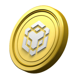 Schwebendes grafisches Element einer Ethereum ETH Kryptowährungsmünze